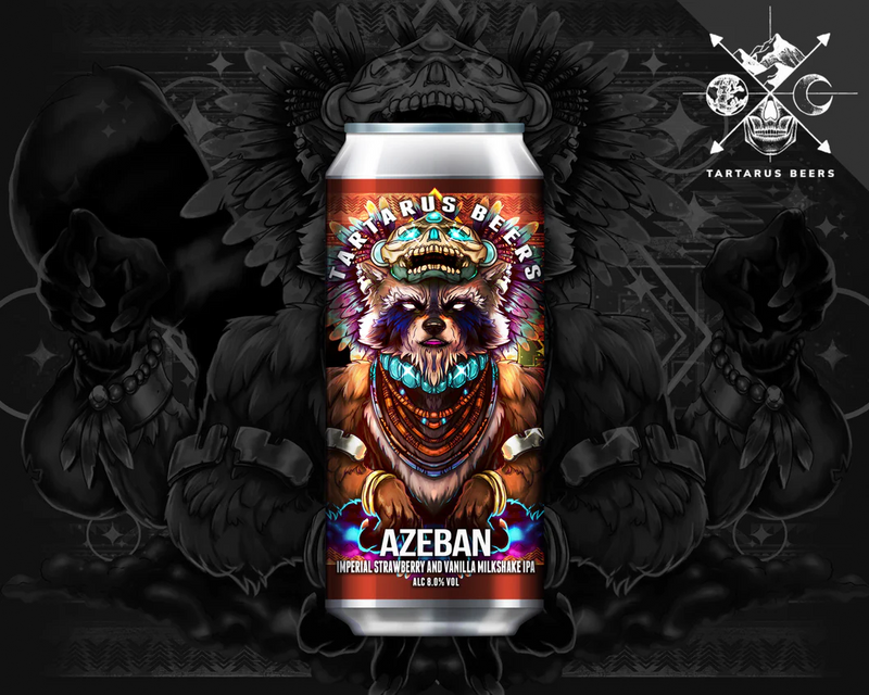 Tartarus - Azeban - Strawberry & Vanilla Milkshake IPA