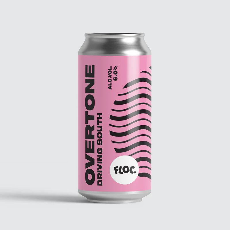 Overtone - Driving South x FLOC - IPA - Nelson, Riwaka, Nelson Subzero Hop Kief