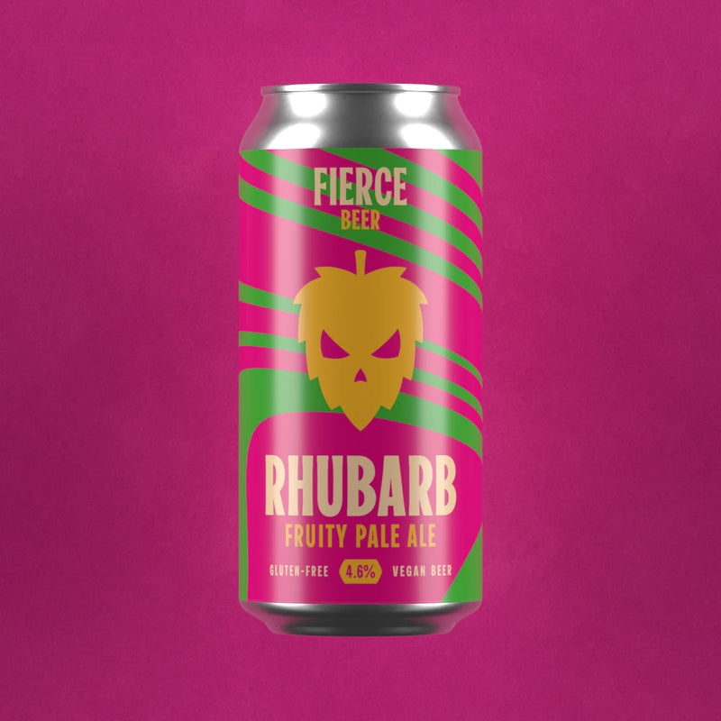 Fierce - Rhubarb - Rhubarb Pale Ale - Gluten Free