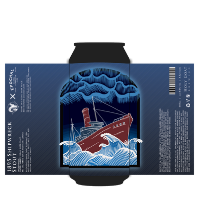 Holy Goat - 1895 Shipwreck Stout x Epochal - Historic Recreation of Stout Found in Scottish Shipwreck