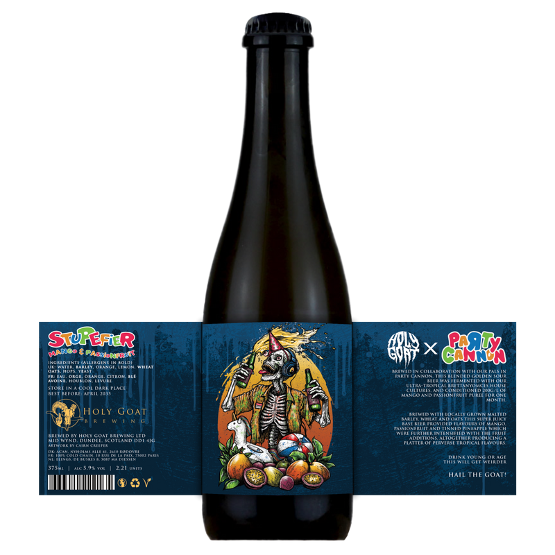 Holy Goat - Stupefier - Mango and Passionfruit Golden Sour