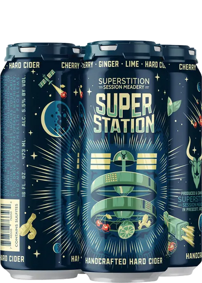 Superstition Meadery - Super Station - Cherry Cider with Ginger and Lime