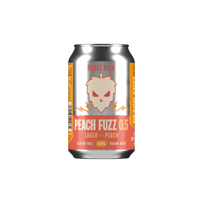 Fierce Beer - Peach Fuzz 0.5 - AF Peach Lager