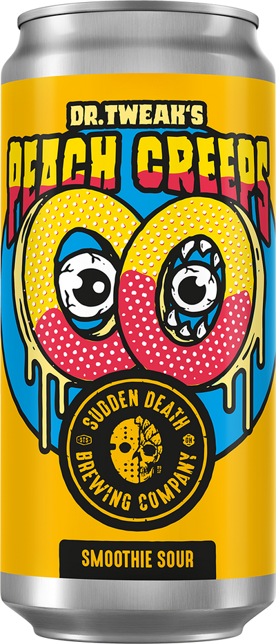 Sudden Death - Dr Tweak's Peach Creeps - Peach, Cherry Lemon, Lime Smoothie Sour