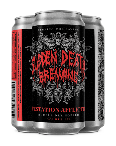 Sudden Death - Infestation Affliction - DDH DIPA - Citra, Amarillo