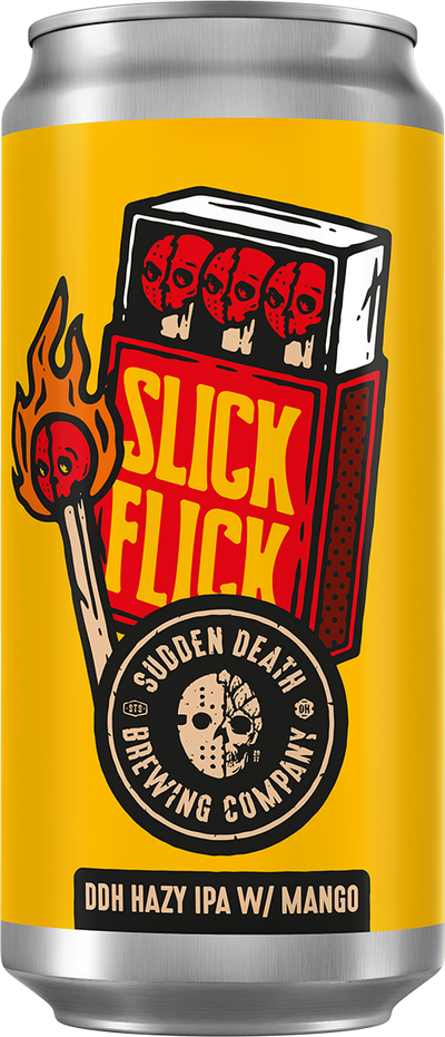 Sudden Death - Slick Flick - DDH Hazy IPA with Mango