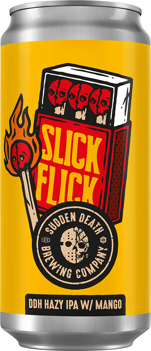 Sudden Death - Slick Flick - DDH Hazy IPA with Mango