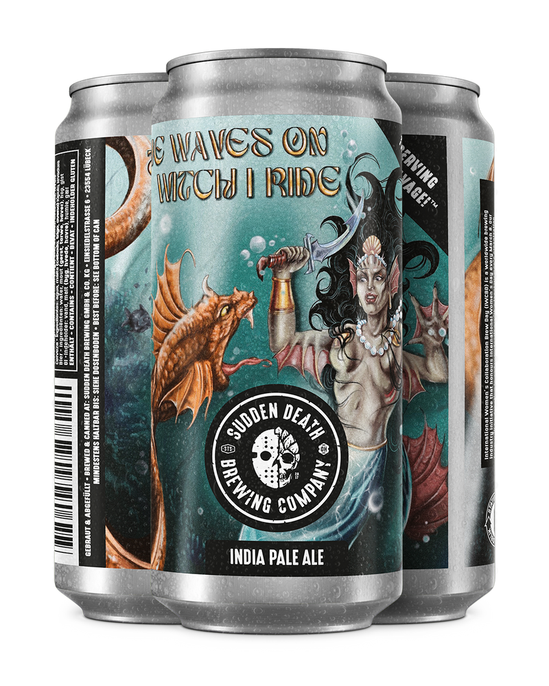 Sudden Death - The Waves On Witch I Ride - DDH IPA - Mosaic, Citra, El Dorado