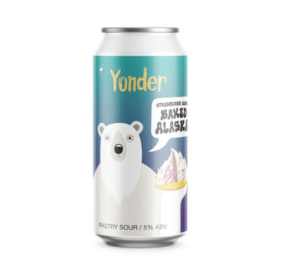 Yonder - Baked Alaska - Strawberry and Lemon Meringue Pastry Sour