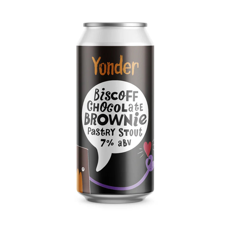 Yonder - Biscoff Chocolate Brownie - Biscoff Chocolate Brownie Pastry Stout