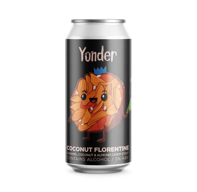 Yonder - Coconut Florentine - Coconut Biscuit Pastry Stout