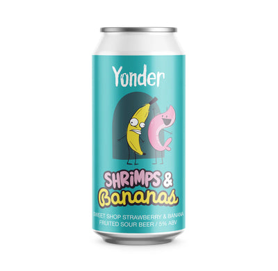 Yonder - Shrimps & Bananas - Sweetshop Sour