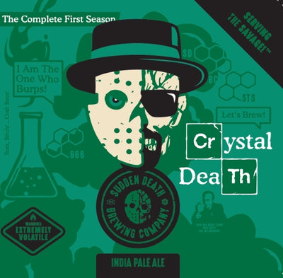 Sudden Death - Crystal Death (2024) - DDH IPA - El Dorado, Citra, Enigma