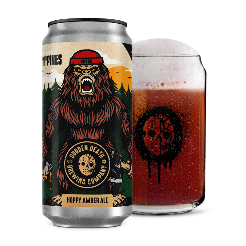 Sudden Death - Fury Among The Pines - Hoppy Amber Ale - Crystal, Nugget, Chinook