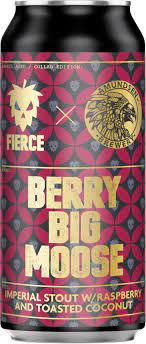 Fierce Beer - Big Berry Moose - Raspberry & Toasted Coconut Imperial Stout